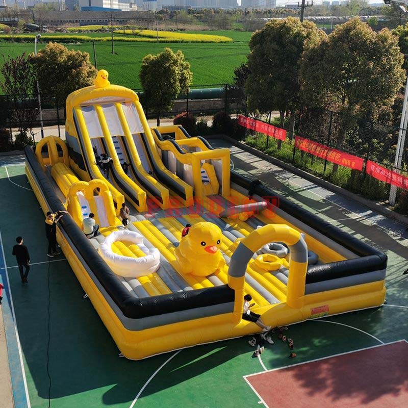 inflatable castle with slide for sale