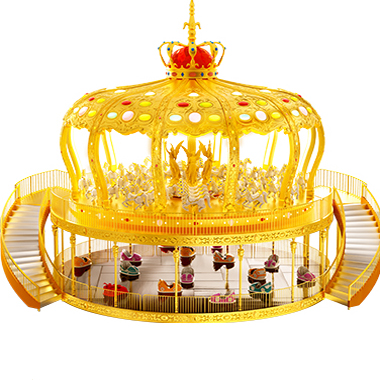 Luxury Attractive Carousel Ride Merry Go Round